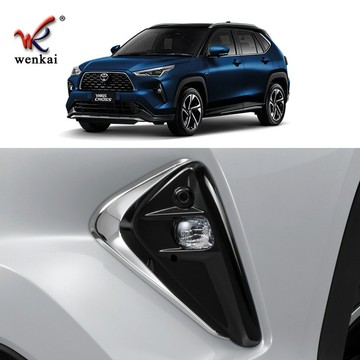 適用于24款豐田雅力士Yaris Cross東南亞版前保險杠霧燈專用飾條