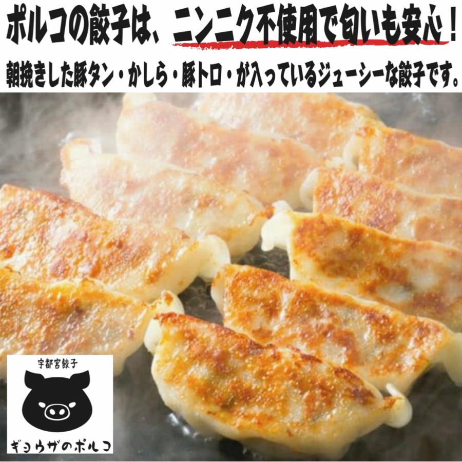 宇都宮餃子　ギョウザのポルコ ４人前 20コ入り