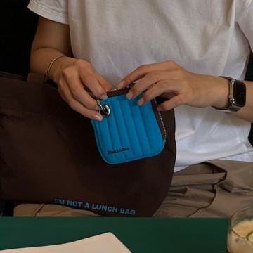 Stan&Co 防潑水耳機包/含可視網格內袋/收納小包/掛件