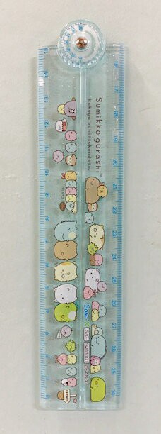 【震撼精品百貨】角落生物 Sumikko Gurashi SAN-X 摺疊尺(30公分)-藍*69352 震撼日式精品百貨