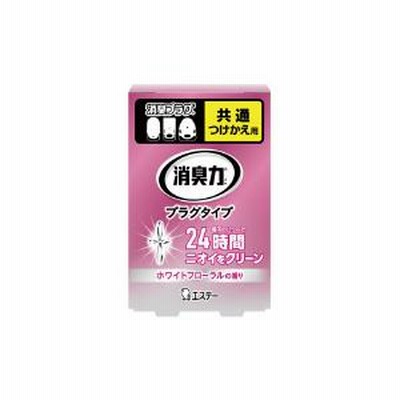 ato6214-6401  消臭力 プラグタイプ 付替 ホワイトフローラル 1ケ エステー 280121