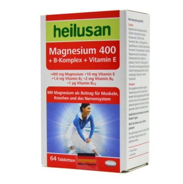 德國Heilusan好立善 鎂+B群+E高效強化錠 (64錠)【小資屋】