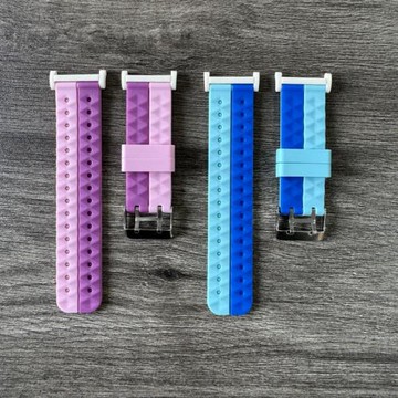 兒童電話手表Y02Y03硅膠表帶 通用款天才電話手表表帶(適用版)定