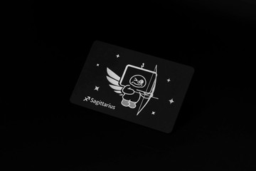 【星座系列】射手座碰卡(贈鑰匙圈)