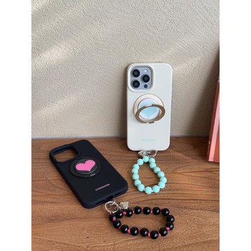 EVENSHOW新款液態硅膠手機殼帶支架適用于蘋果17iPhone16promax15plus14/13小眾高級感帶掛繩超好看外殼套女