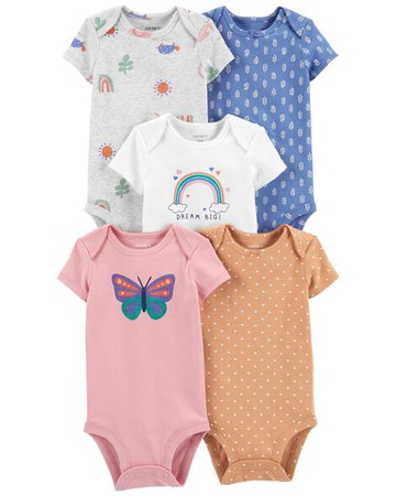 Baby 5-Pack Short-Sleeve Original Bodysuits