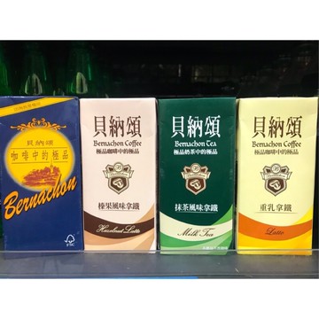 一箱24罐☕️貝納頌 咖啡 原味咖啡 深焙拿鐵 榛果風味拿鐵 原味咖啡 375ml 重乳拿鐵 鋁箔包 榛果拿鐵