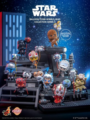 HOT TOYS CBX316 星際大戰 第二彈 氣球款 Q版公仔 盲盒單入 (全9種)
