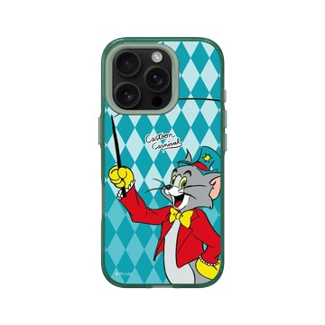 iPhone 16 Pro Clear 憂墨綠 - 湯姆貓與傑利鼠 Tom and Jerry - 卡通嘉年華 - 湯姆貓