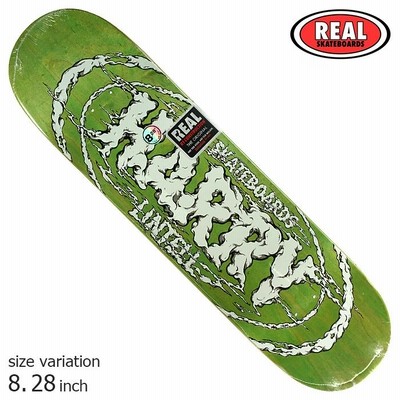 REAL - スケボー REAL リアル REAL スケートボード デッキ DOVES RENEWAL DECK 8.25