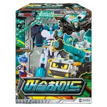 可超取🇰🇷韓國境內版 metal cardbot S 炫卡鬥士 第二季 野獸之力 起重機吊車變形機器人 剛臂力士