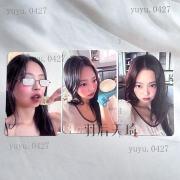 應援必備 jennie 金珍妮 wvs會員禮 單卡 拍立得小卡 明信片 收藏卡 送朋友閨蜜禮物