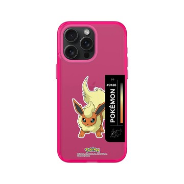iPhone 15 Pro Max Clear 粉漾桃 - 寶可夢 Pokemon - Pokémon Color-火伊布