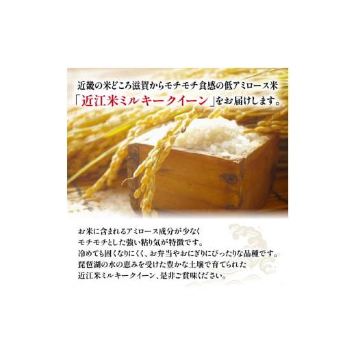 ふるさと納税 滋賀県 竜王町 令和5年産 ミルキークイーン 玄米 30kg 近江米 新米 米粉 200g付