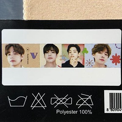 V ブイ テテ - BTS 防弾少年団 グッズ ／ スローガン タオル (観賞用 