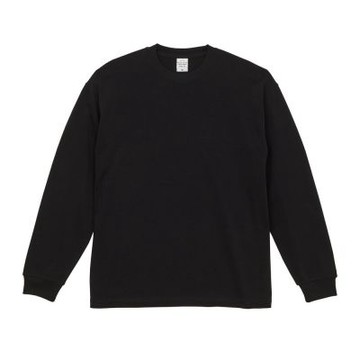 United Athle 9.1oz. 重磅 寬版 落肩 長袖T恤 黑色 3442201-002 [台灣現貨]