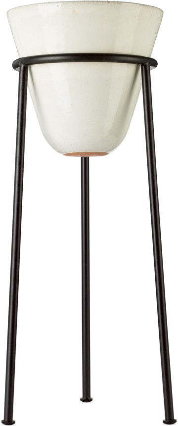 Audo Copenhagen 灰白色 Daiza 花盆