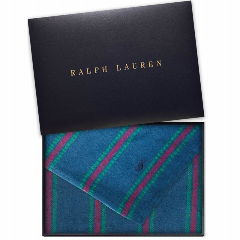 ラルフローレン (RALPH LAUREN) ハーフコットンブランケット