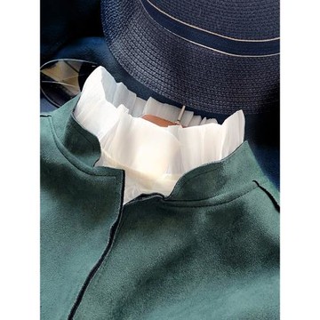 荷葉領假領子百搭女假領花邊立領假襯衣領假衣領假高領假襯衫領