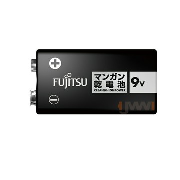 日本 FUJITSU 富士通 9V碳鋅電池 (1顆裝)