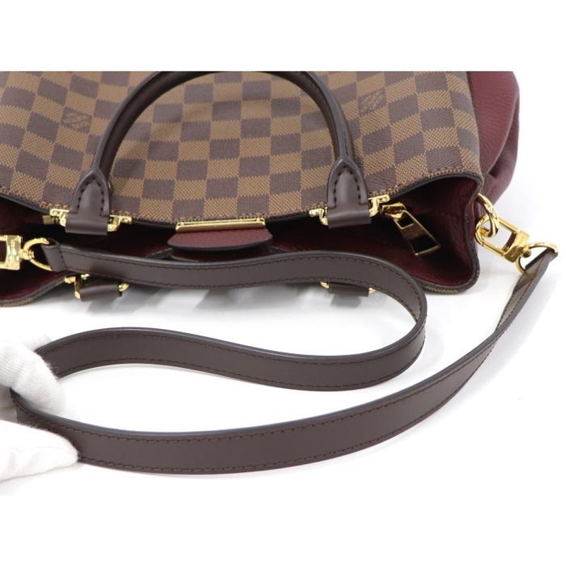 中古】LOUIS VUITTON ブリタニー 2WAY ショルダーバッグ ダミエ ...