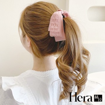 【Hera 赫拉】日系蕾絲蝴蝶結馬尾夾 L111092702