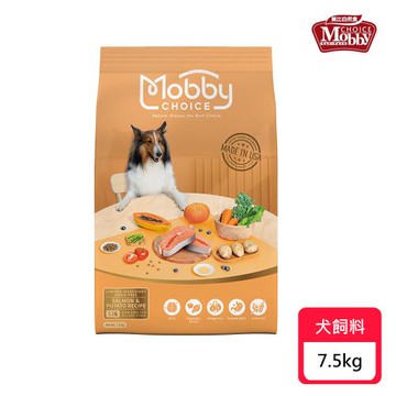 【Mobby 莫比】自然食犬糧系列-7.5kg〔S26全齡犬鮭魚馬鈴薯〕(狗飼料/犬飼料/犬糧)