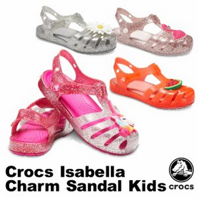 送料無料 クロックス Crocs イザベラ チャーム サンダル キッズisabella Charm Sandal Kids サンダル 子供用 通販 Lineポイント最大1 0 Get Lineショッピング
