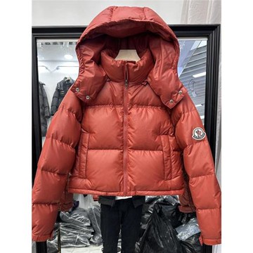 2025冬季新款羽絨服女短款小個子連帽休閑面包服紅色爆款加厚外套