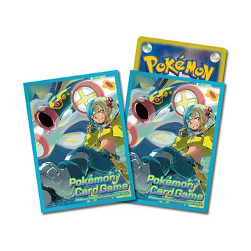 【AS電玩】寶可夢中心限定 PTCG 寶可夢 造型 卡套 卡娜莉&超級麻麻鰻魚王