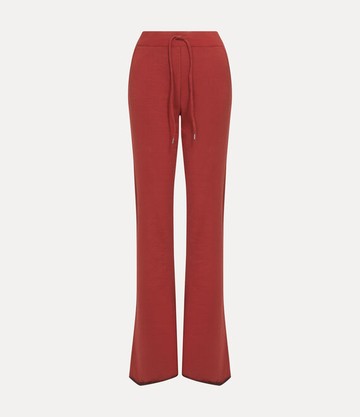 Vivienne Westwood Ray Joggers Double Faced Felpa Red L Women