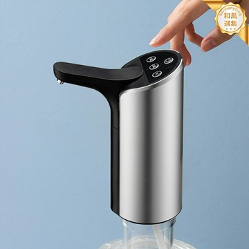 【定量上水】電動抽水器 桶裝水抽水器 壓水器 飲水機 水泵 自動上水 智能定量取水 USB充電 靜音設計 家用辦公室飲水神器