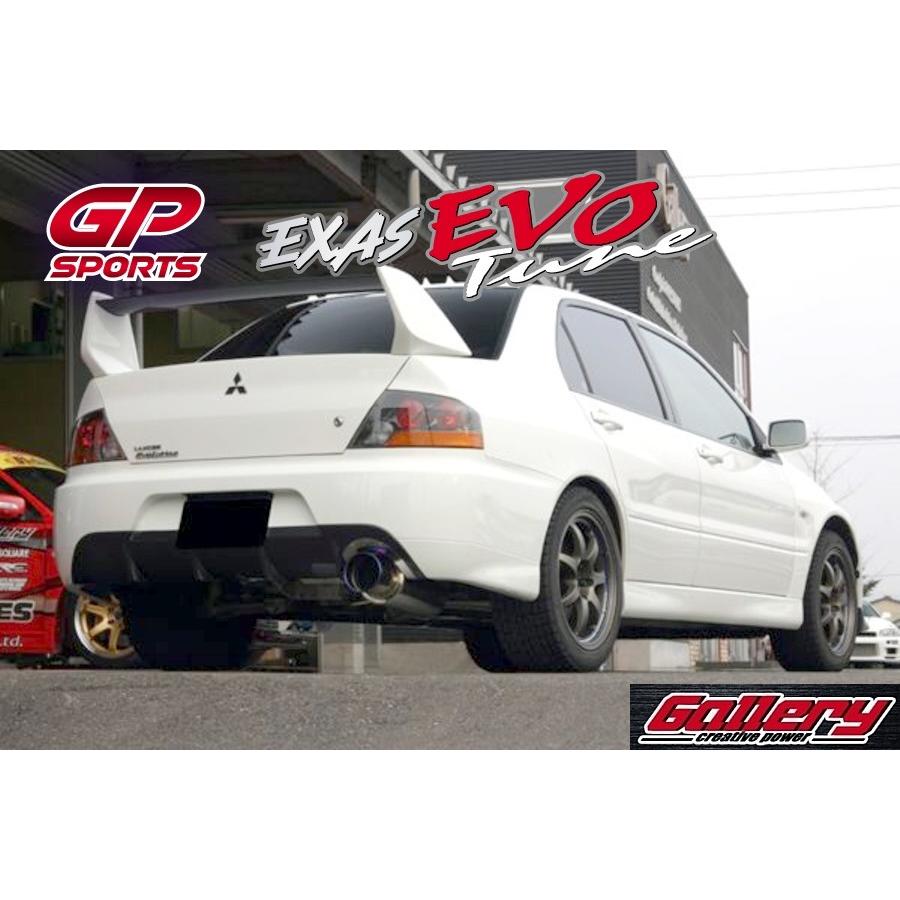 ランエボ7,8,9 CT9A GPスポーツ Evo Tune 砲弾右出しマフラー JASMA認定 車検対応 チタンスライド LANCER  EVOLUTION VII VIII IX | LINEブランドカタログ