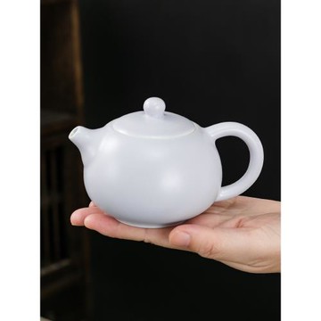茶壺泡茶家用汝窯開片可以養功夫茶壺單壺沖茶壺西施壺茶壺器ml