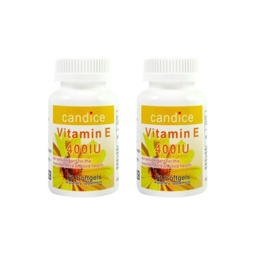 [Candice 康迪斯] 優質生活維生素E膠囊 (60顆/瓶) 兩入組-[Candice 康迪斯] 優質生活維生素E膠囊 (60顆/瓶) 兩入組