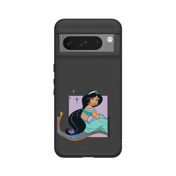 Pixel 8 Pro SolidSuit 黑 - 迪士尼-公主系列 Disney Princess - 公主專屬系列-阿拉丁 茉莉公主