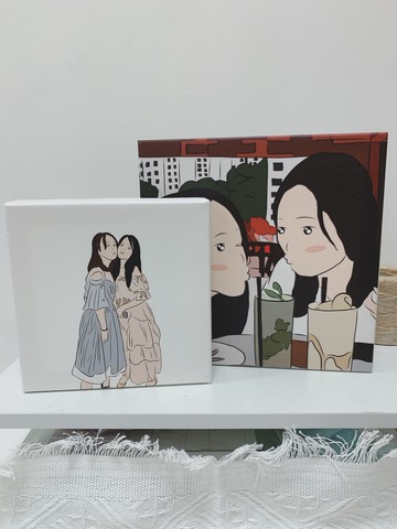 【客製化禮物】無框畫 - 同樣適合他/她的禮物