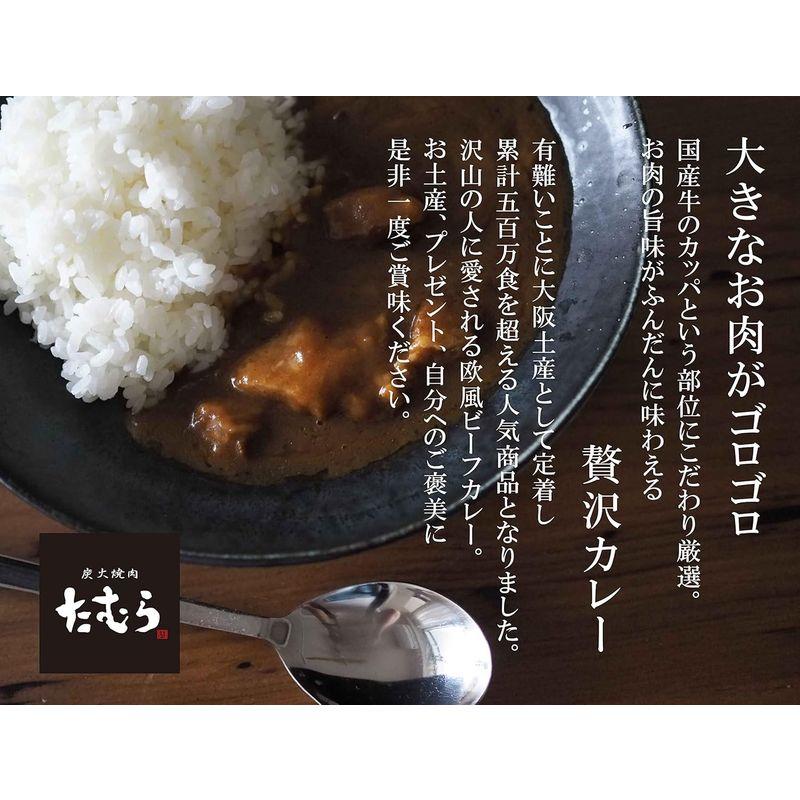 10箱セット 炭火焼肉たむらの お肉が入ったカレー ×10箱セット 全国こだわりご当地カレー