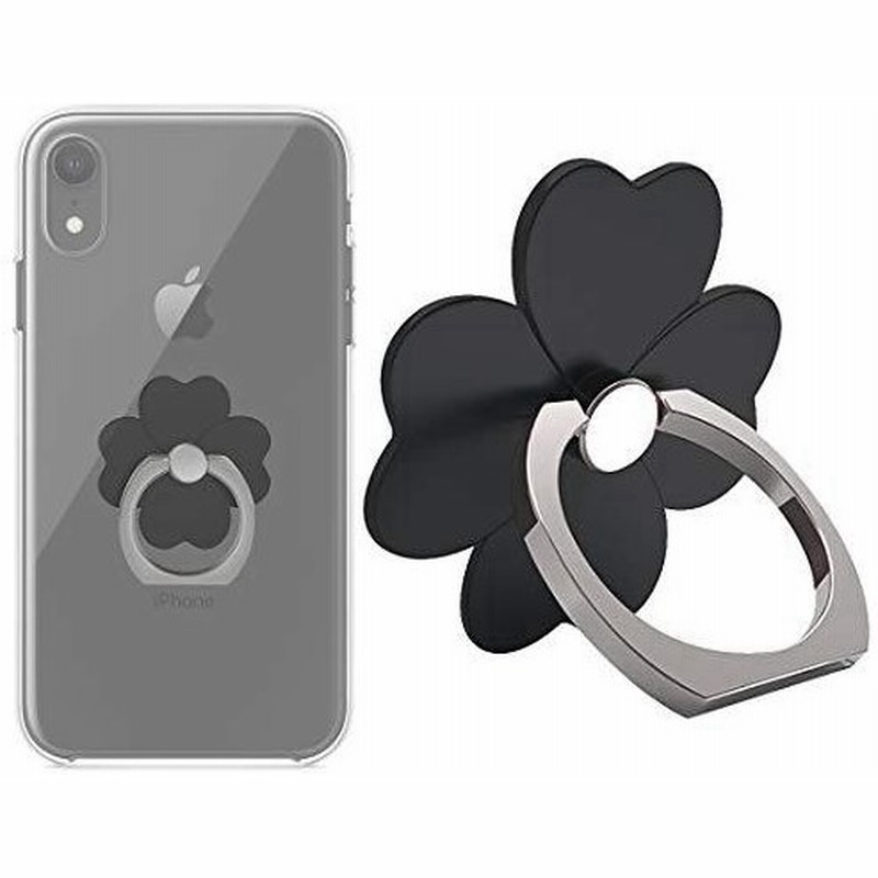 スマホ リング 薄型 リングスタンド 四つ葉のクローバー ホールドリング スタンド 片手操作 スタンド機能 360度回転 落下防止 Iphone An 通販 Lineポイント最大0 5 Get Lineショッピング