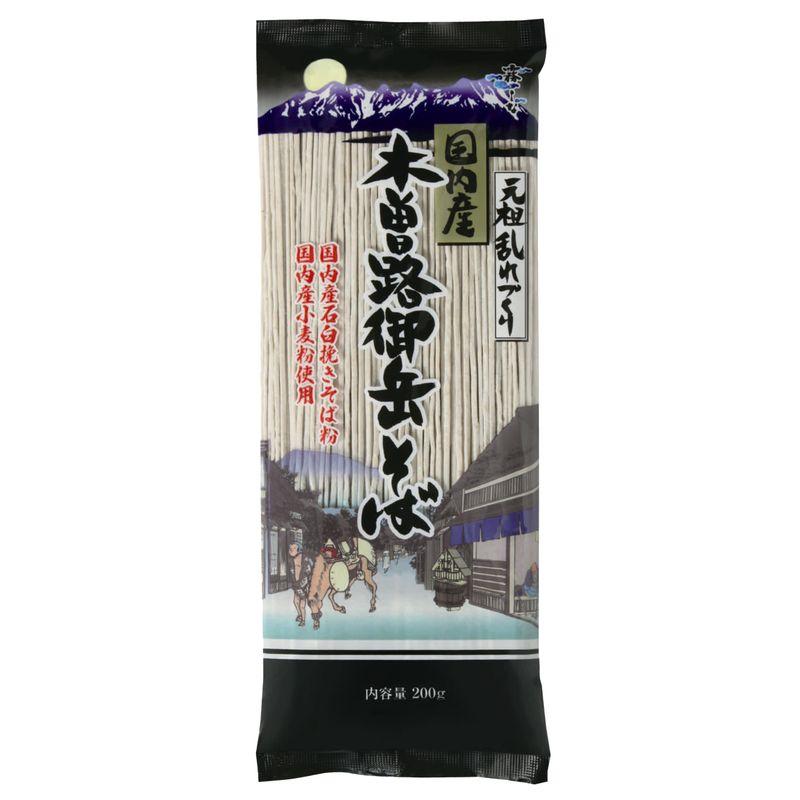 はくばく 霧しな 国内産木曽路御岳そば200ｇ