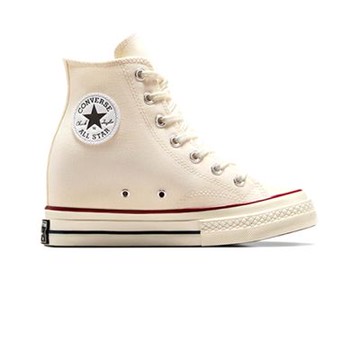 Converse Chuck 70 Wedge Hi 女鞋 米白色 內增高鞋墊 高筒 帆布鞋 休閒鞋 A12562C
