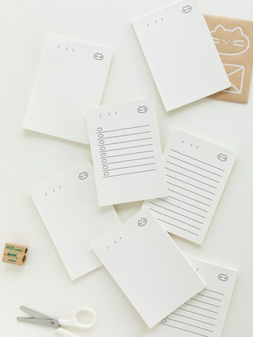 Cutie Cat Memo Pad