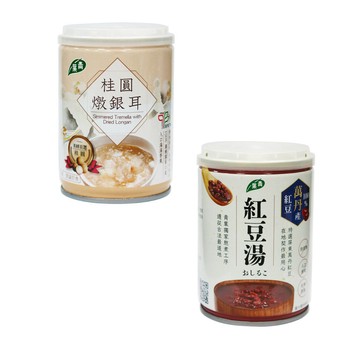 【蝦皮直營】青葉 桂圓燉銀耳250g/紅豆湯250g 甜湯 銀耳湯 甜點 點心 即食