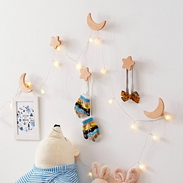 【好物良品】北歐原木免釘強力自黏掛勾海底世界系列