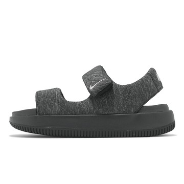 Nike 涼鞋 Wmns Calm Sandal SE 女鞋 灰 銀 魔鬼氈 寬帶