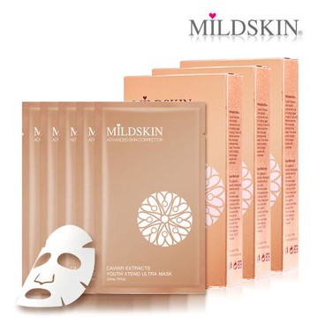 MILDSKIN 綺肌魚子珍萃面膜4件組