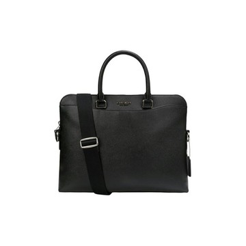 COACH Beckett37 編織皮革 男款大號電腦包公文包單肩手提包 68029(整新品)~【 購物節優惠 ★ 菲尼斯 國際精品 3折起 】