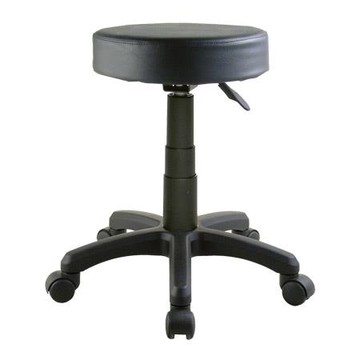 EASY時尚低吧椅/活動輪/CP-2081W/黑(限送桃園以北)