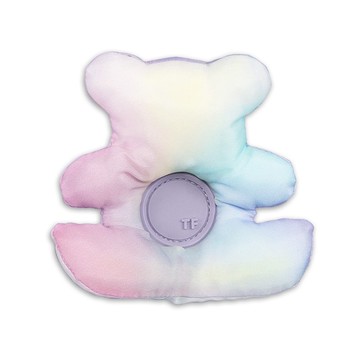 替換式魔鬼氈泡芙徽章-幻彩小熊 書包配件