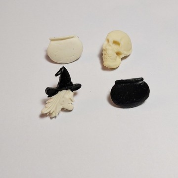 萬聖節別針，手工製作，用泰國粘土、文具、dididboard 製作